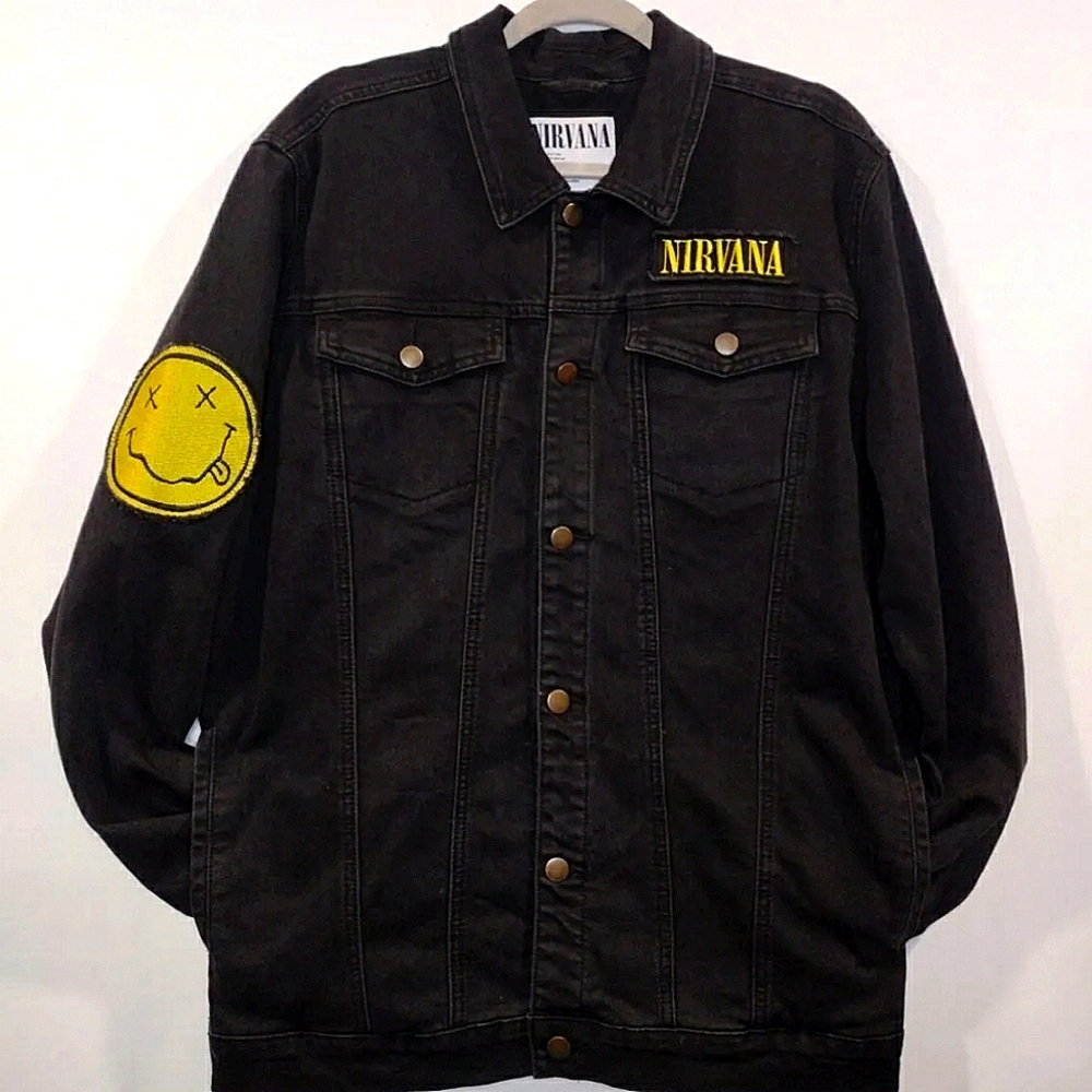 Mens NIRVANA Denim Jacket